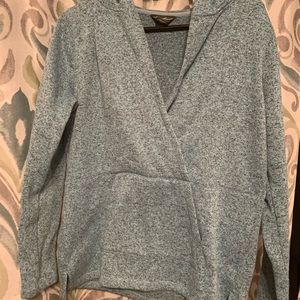 Eddie Bauer cross front hoodie
